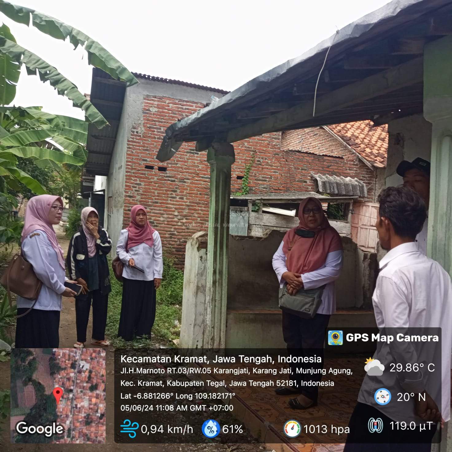 Dinas Sosial Dampingi Pencairan BLT DBHCHT Provinsi Jawa Tengah Tahap 2 di Kramat